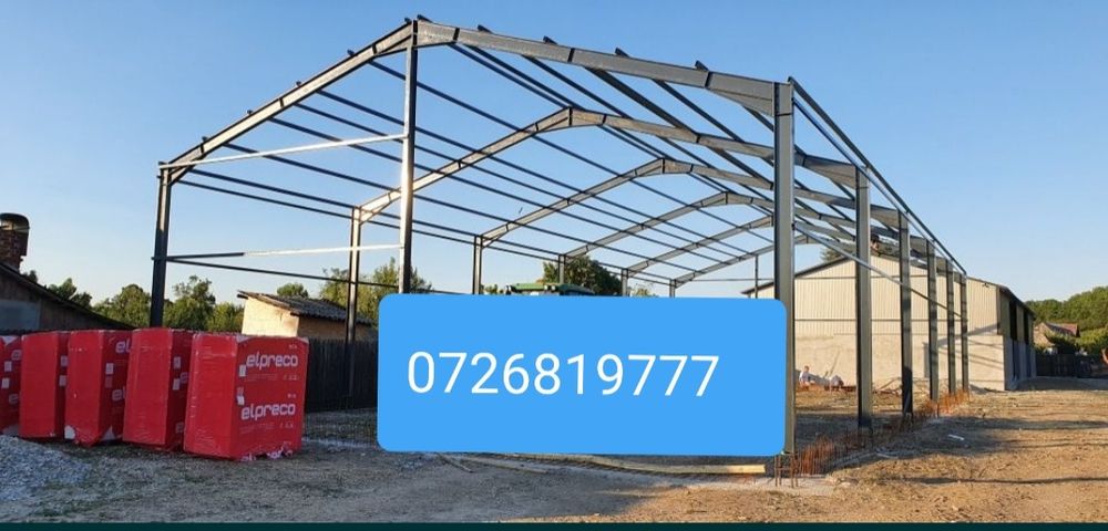 Vând hală metalică din Euro profile orice mărime