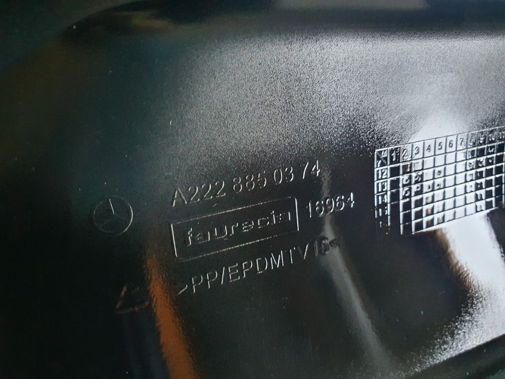 Difuzor spoiler bara spate Mercedes S Class W222 AMG cod A2228850374