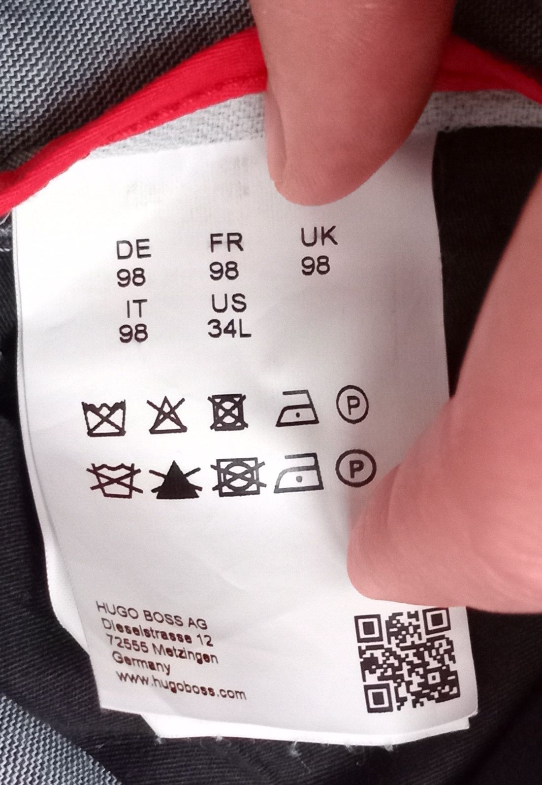 Pantaloni Hugo Boss