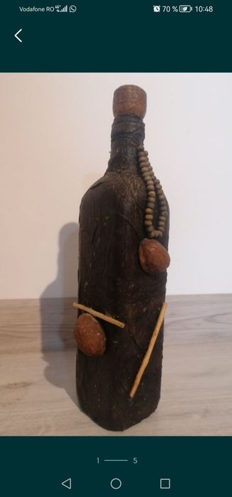 Sticla ornata manual 750 ml