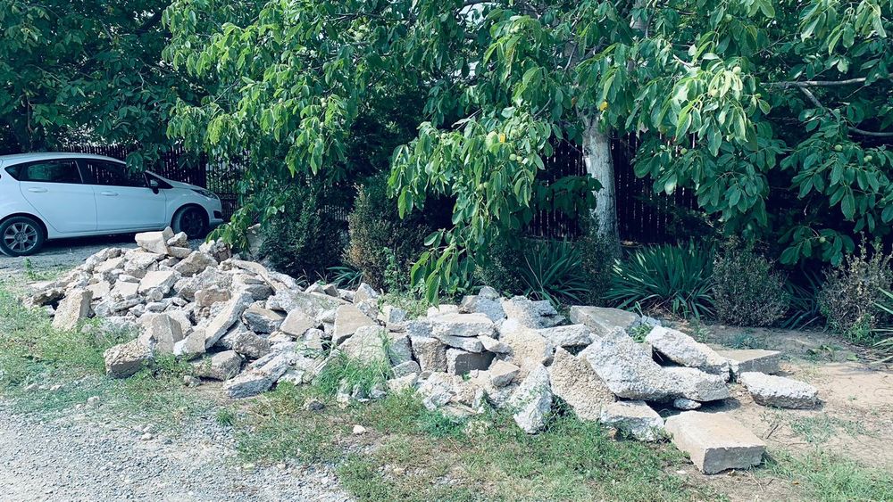 Piatra sparta pentru fundatie