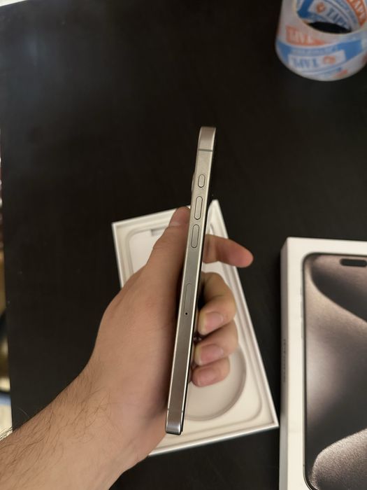 iPhone 15 Pro Max Natural Titanium 256GB Fullbox Neverlock 85%