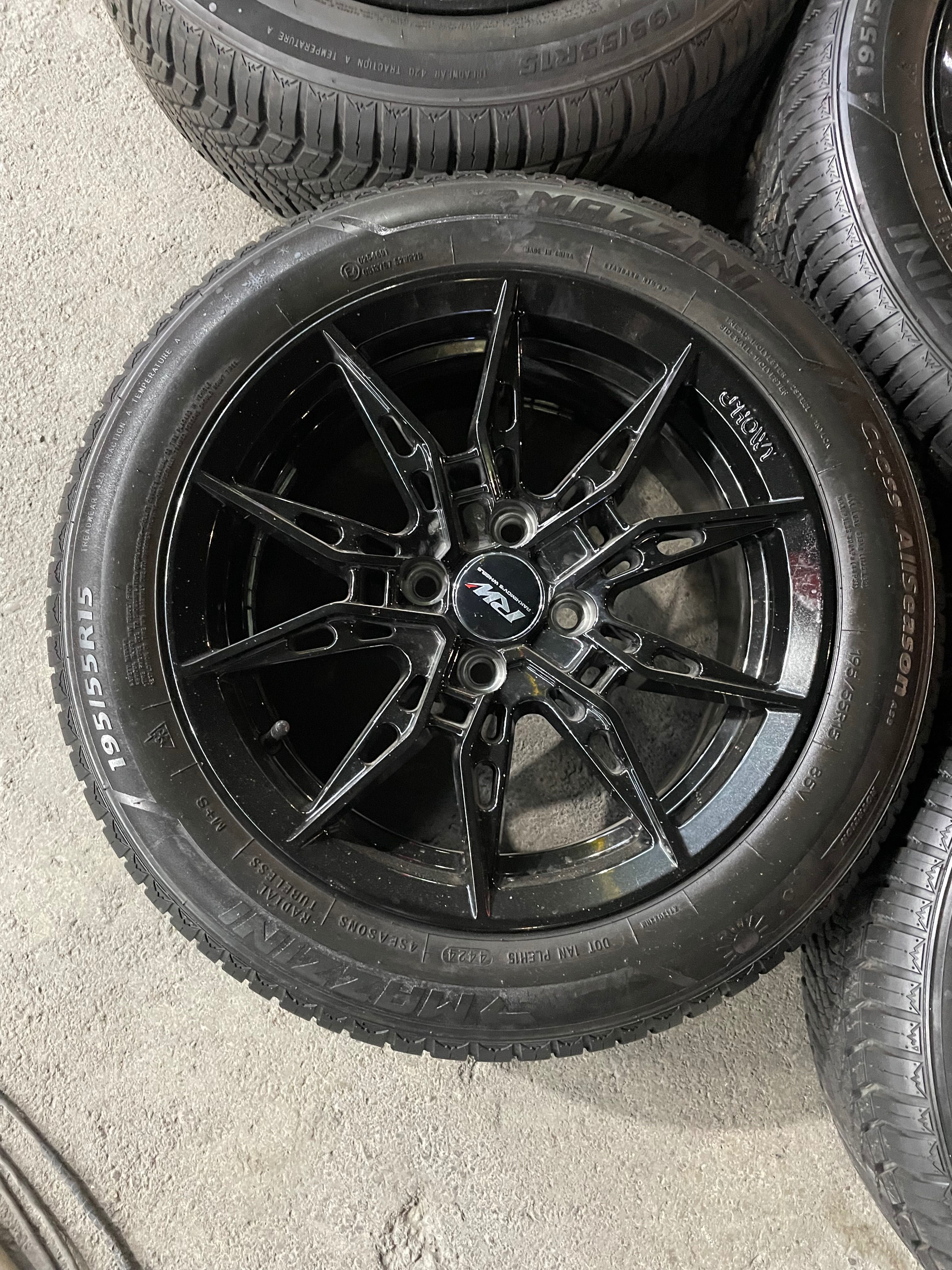 BU/U Saka diska 15R 4/100 Mazzini 195/55R15