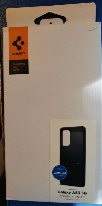 Husa Samsung Galaxy A53 5G Spigen + 2 Folii Sticla