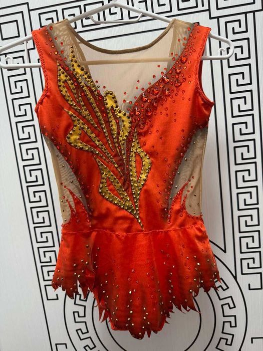 Трико за художествена гимнастика, танци, около 10-11 год