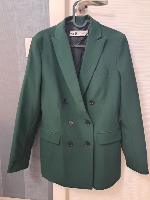 Sacou Zara verde, marime XS