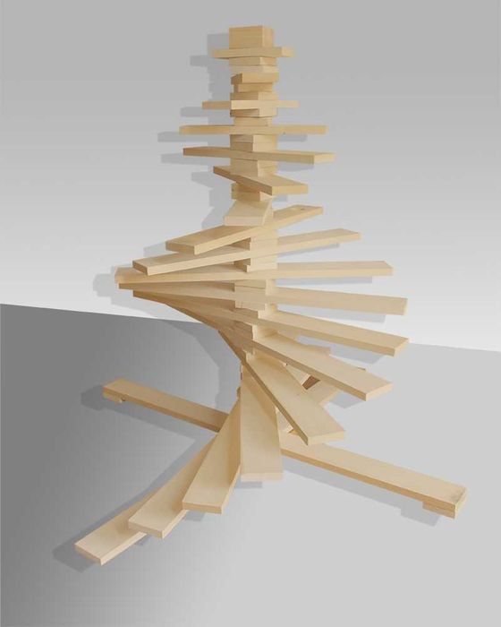 Дървена Коледна Елха Различни Размери и Модели