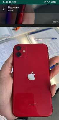 Айфон 11 красный цвет меняю на мопед