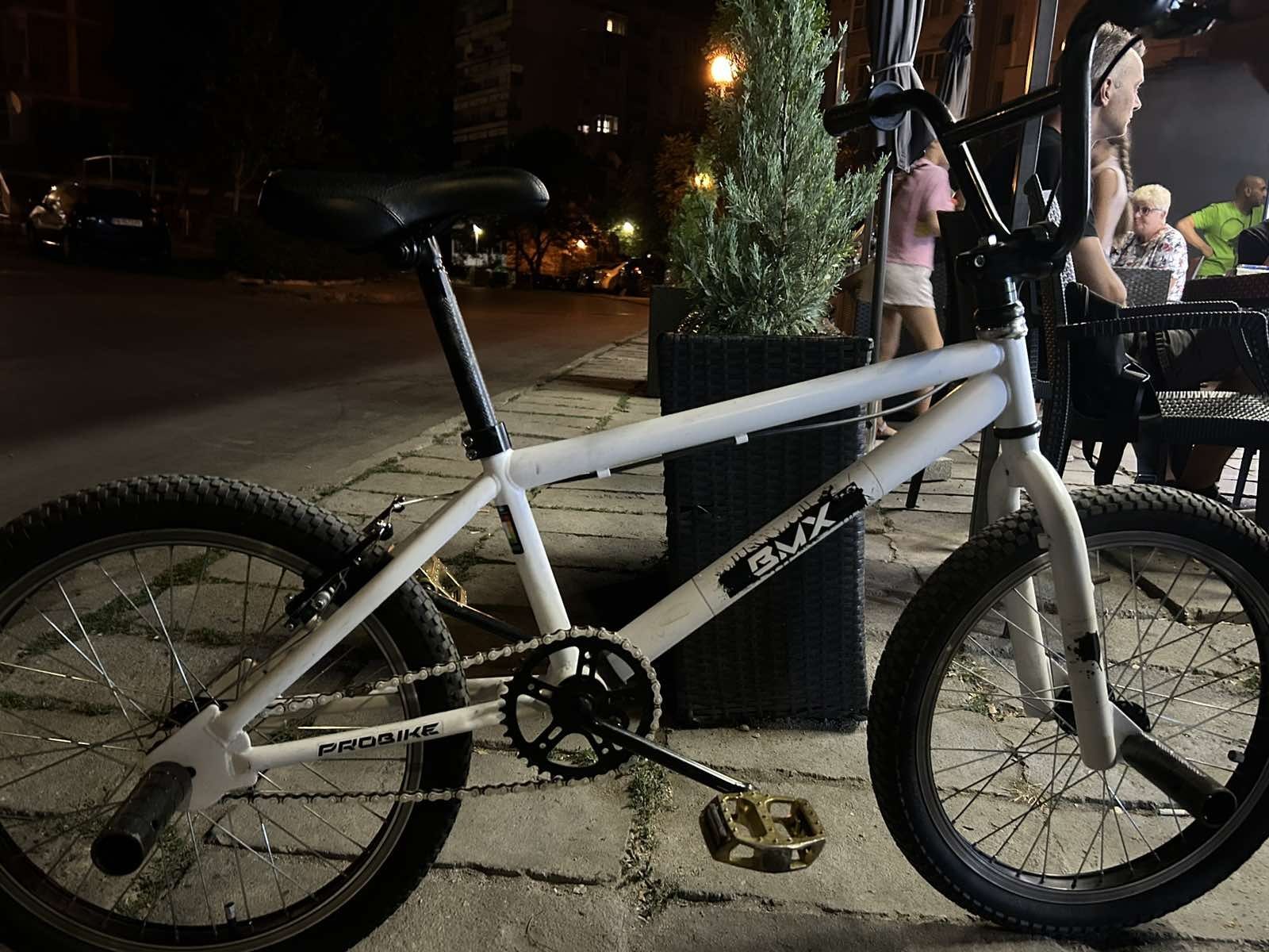 BMX Велосипед обслужен