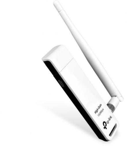 TP-LINK TL-WN722N Wireless USB Adaptor de rețea cu Antenă Detașabilă