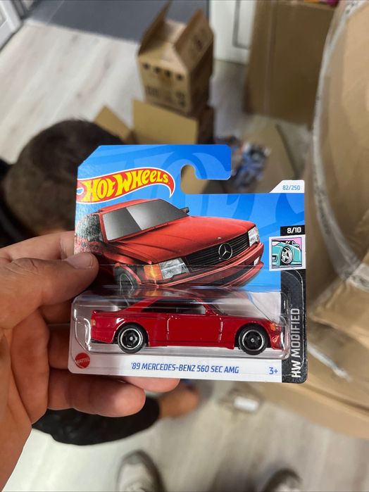 89 Mercedes Benz 560 sec amg Hot wheels