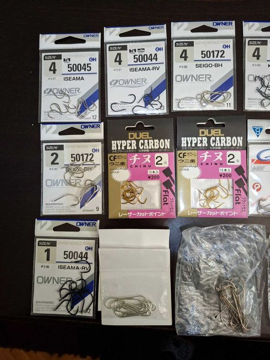 Нови кукички за шаран и сом