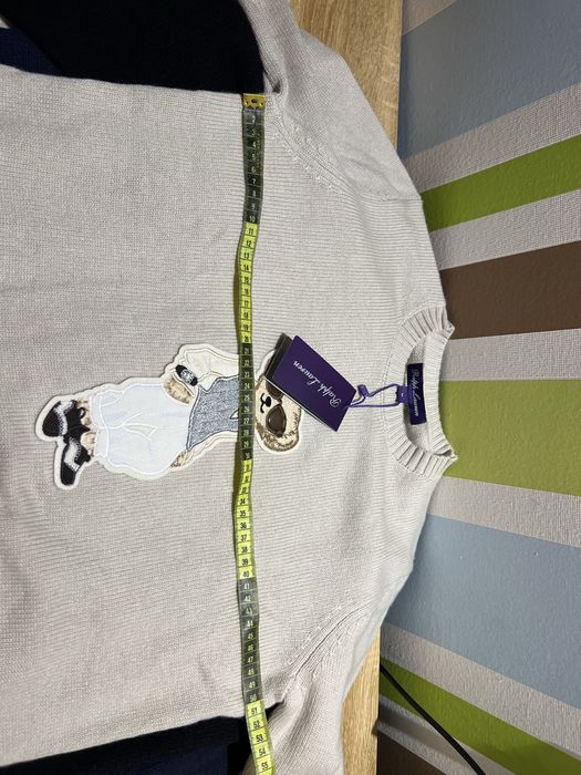 Pulover RL dama casmir si lana purple lable M