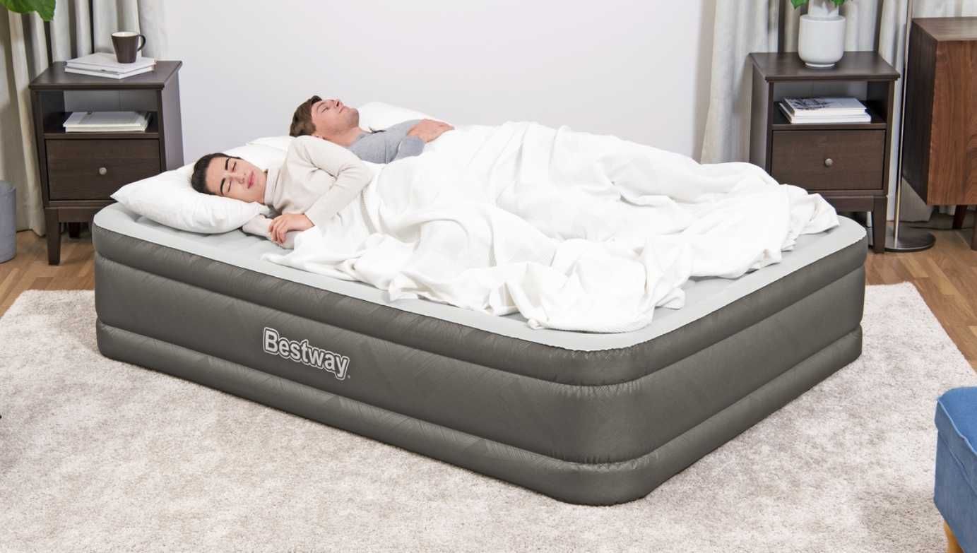 Кровать надувной-203x152x46 см. Bestway 69050. Доставка бесплатно