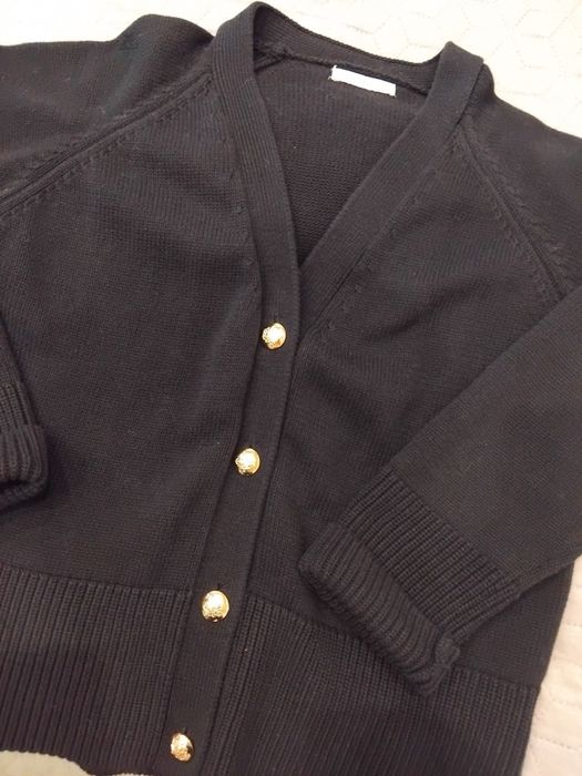 Тъмно синя жилетка 100% памук