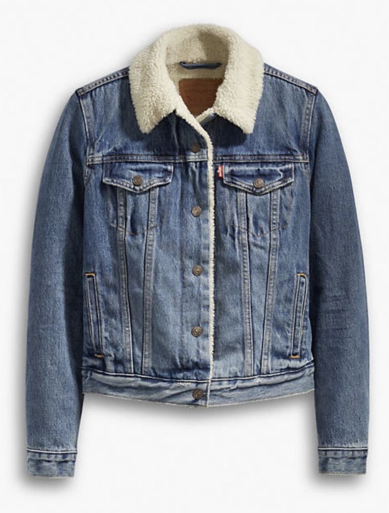 Levi's джинсовка sherpa