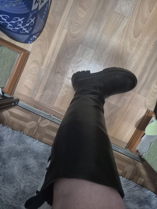 Сапоги зимние длинные