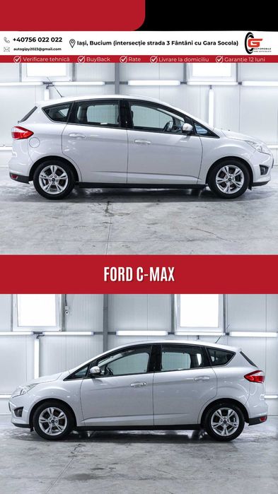 FORD C-MAX Fab2015 Benzină Euro5 Climatronic Scaune Parbriz Încălzite