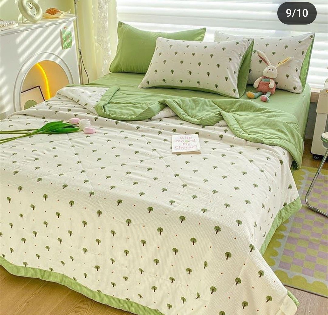 Комплект постельного белье с лёгким одеялом