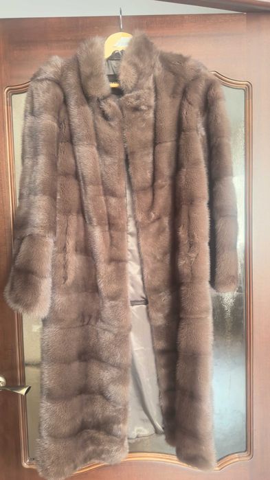 Норковая шуба Imperia Furs, Италия, шуба автоледи, шуба трансформер