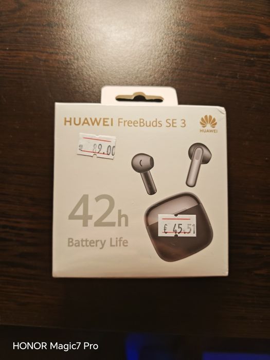 Продавам Huawei FreeBuds SE 3