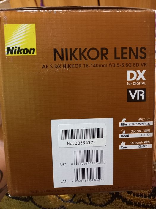 Camera foto Nikon d7200 & Nikon 18-140mm VR