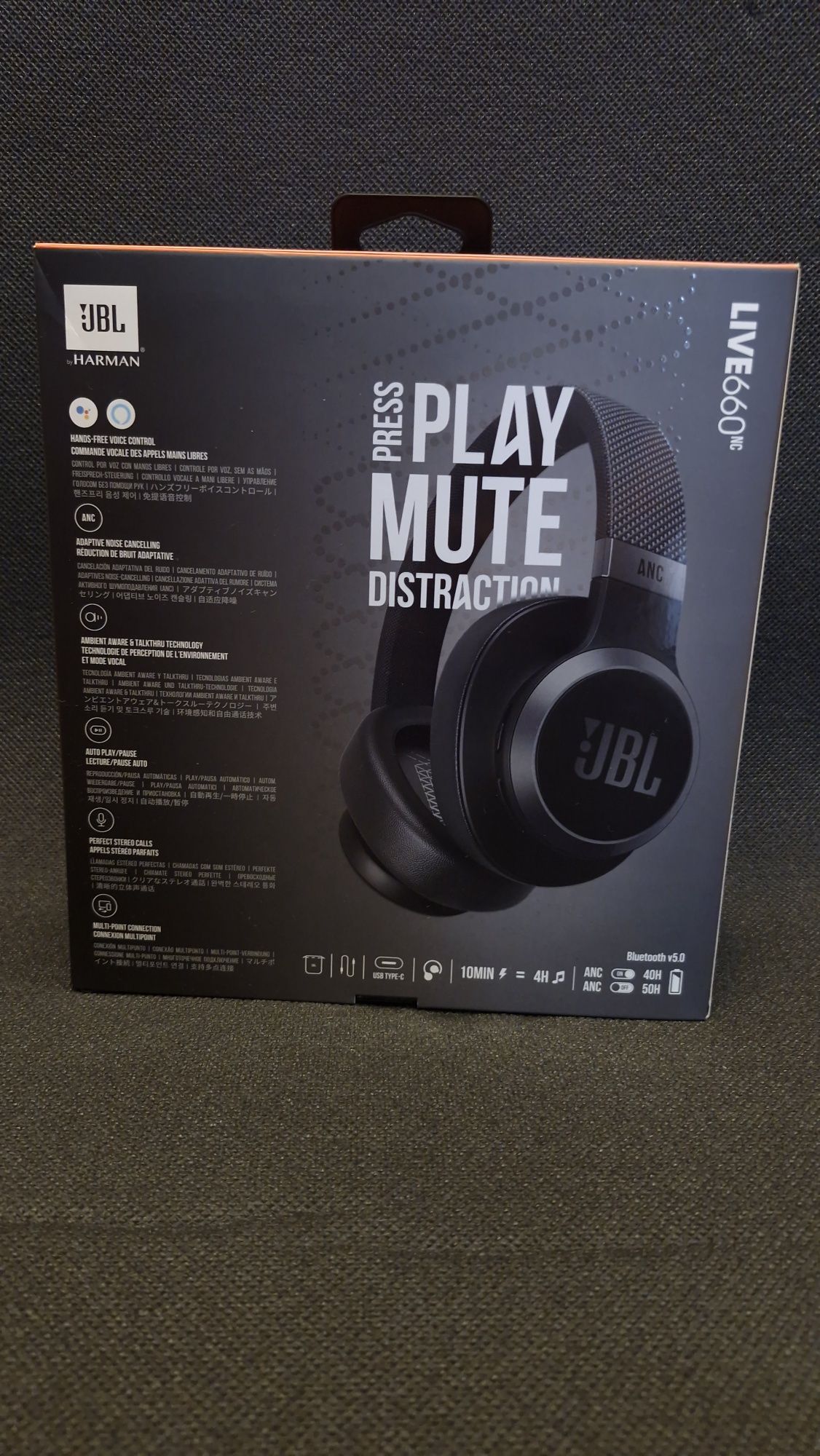 Bluetooth JBL Live 660NC x Harman