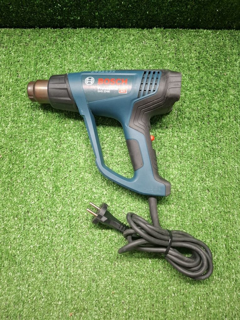 Пистолет за горещ въздух Bosch GHG 23-66 с дисплей за градусите