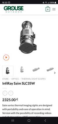 InfiRay Saim SLC35W WI-FI инфраред оптика