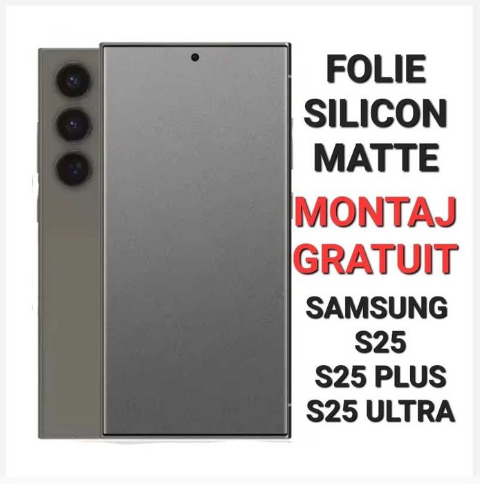 Folie Silicon Mat Samsung A05 A15 A21S A33 A34 A51 A52 A53 A54 A55 5G
