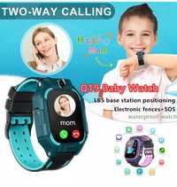 Smartwatch copii cu monitorizare Mov / Verde / Albastru Nou