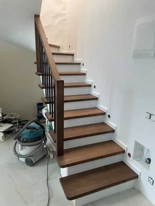 Лестницы из дерева. Производство, установка, обшивка