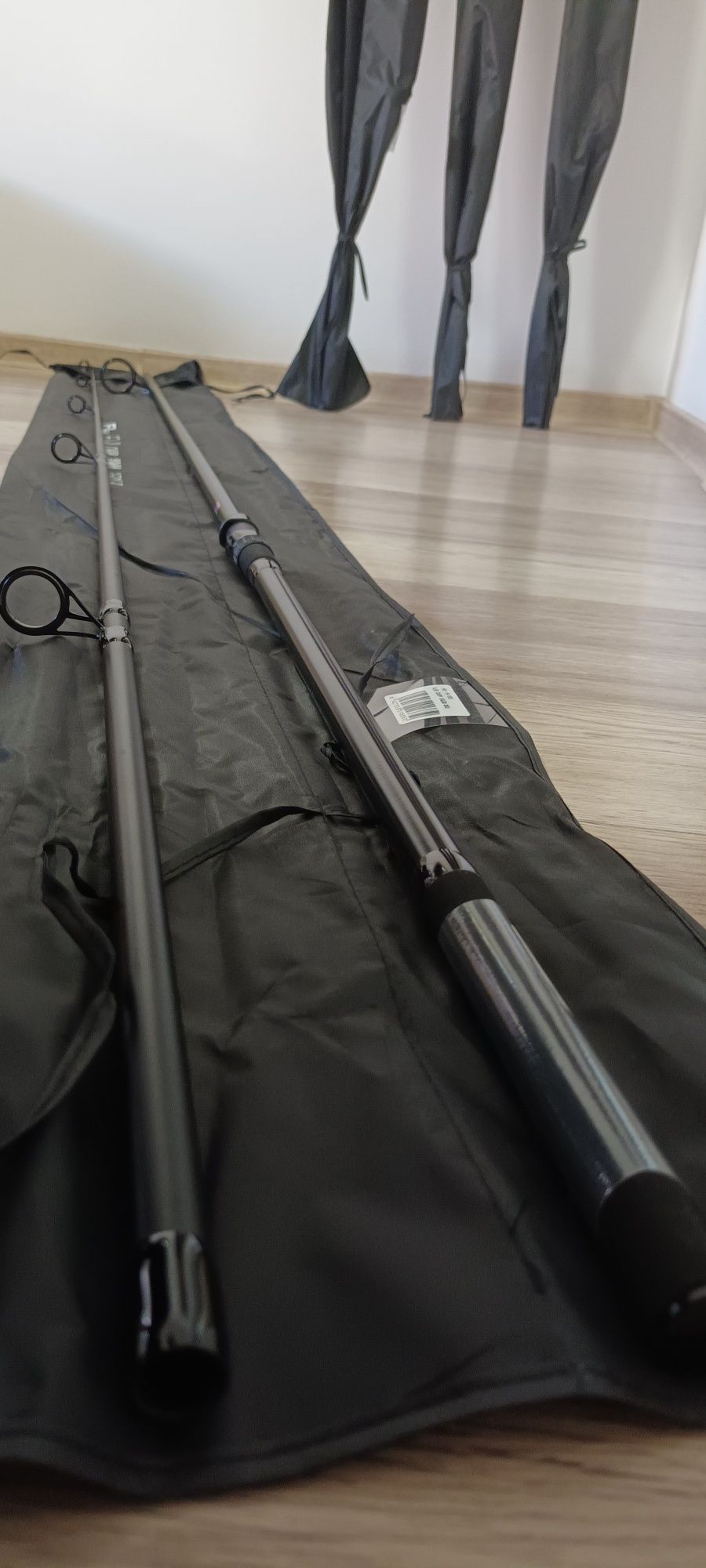 4 Lansete FLX8 CARP 3.90M 3.50Lbs 2seg + 4 Mulinete SAIMINO GH 10000