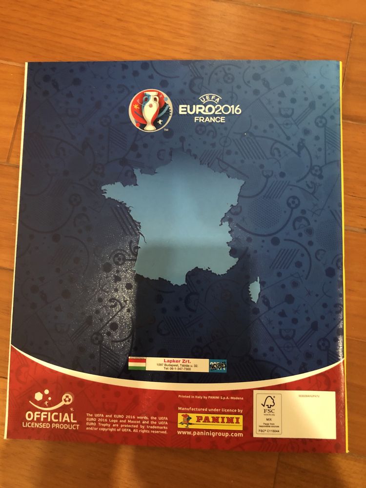 Album Panini Euro 2016 - Magyar Version