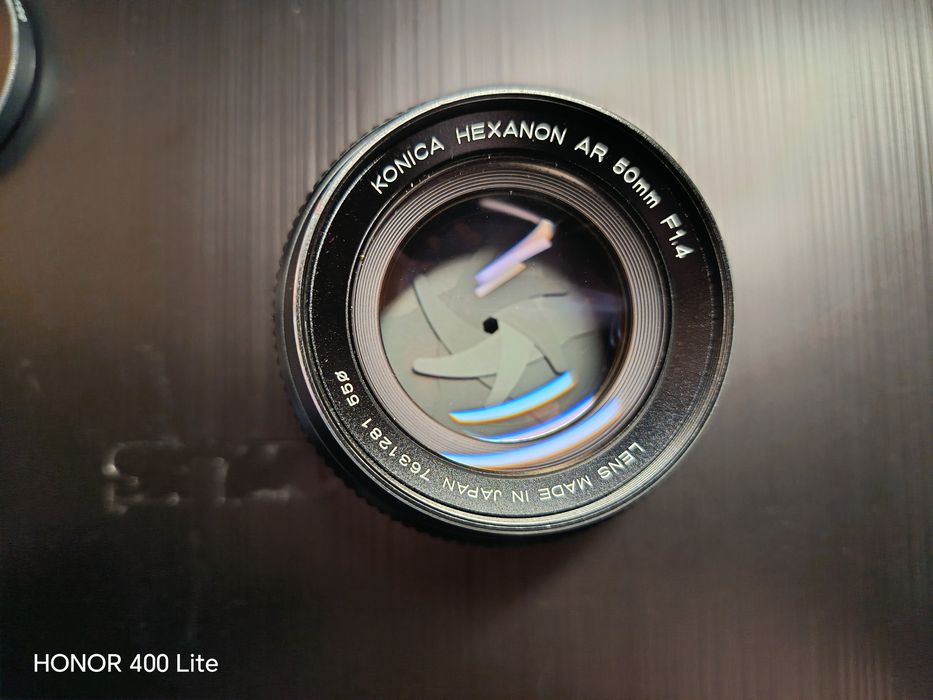 Konica Hexanon AR 50mm 1.4 LENS