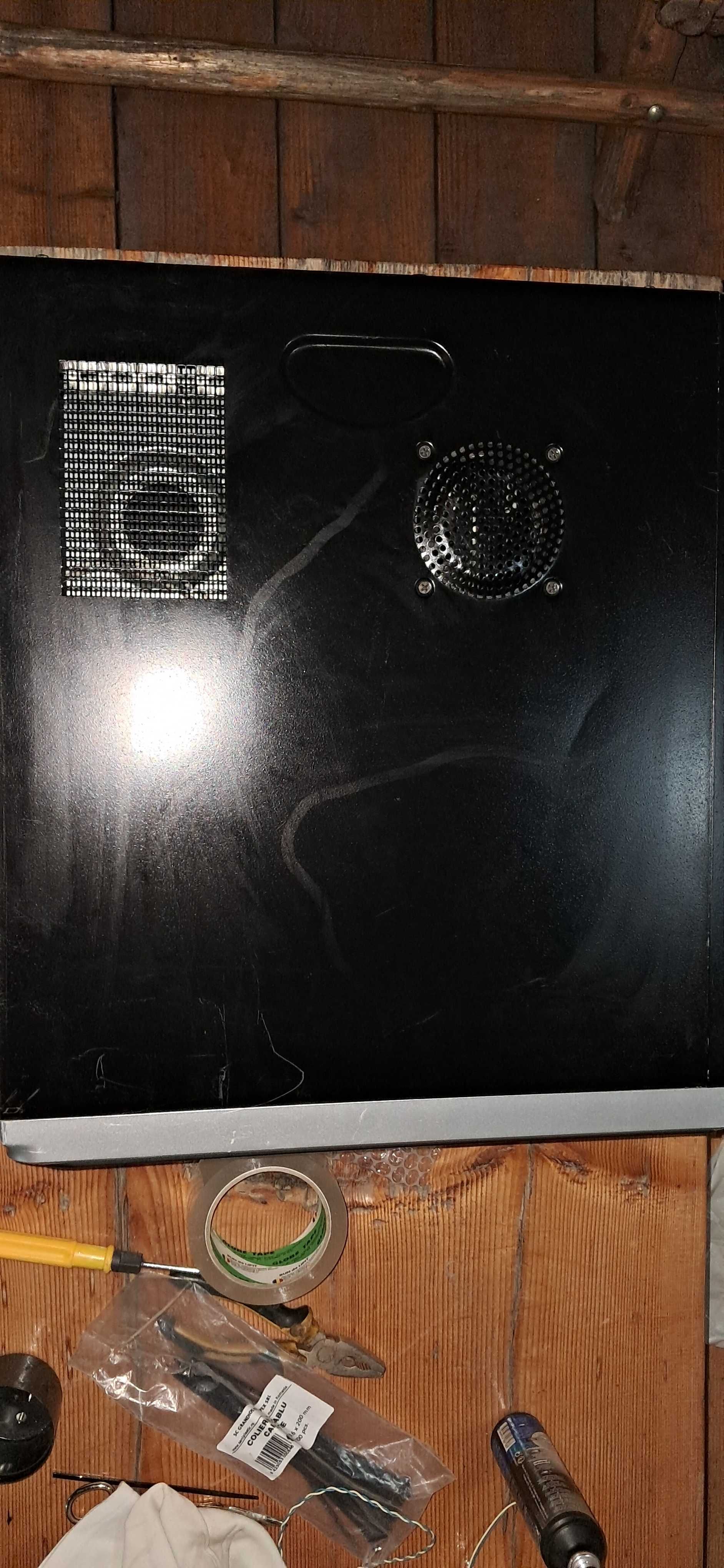 Carcasa Asus+cd writer LG