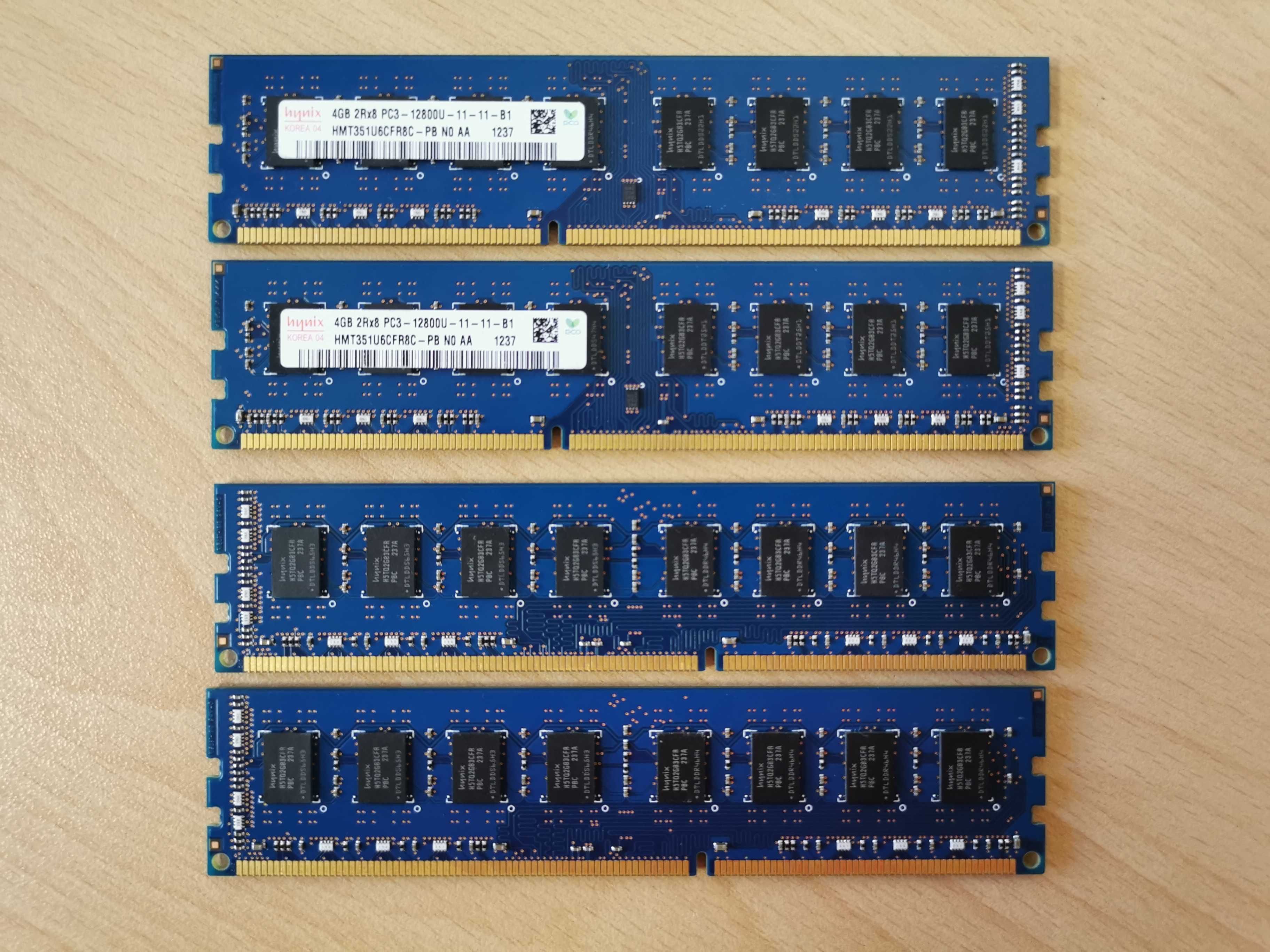 16GB (4x 4GB) DDR3 SK Hynix 1600MHz RAM / рам памет