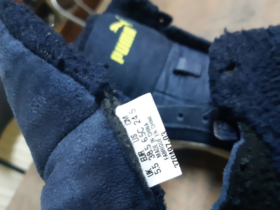 Ghete Puma 38,5 cu blanita