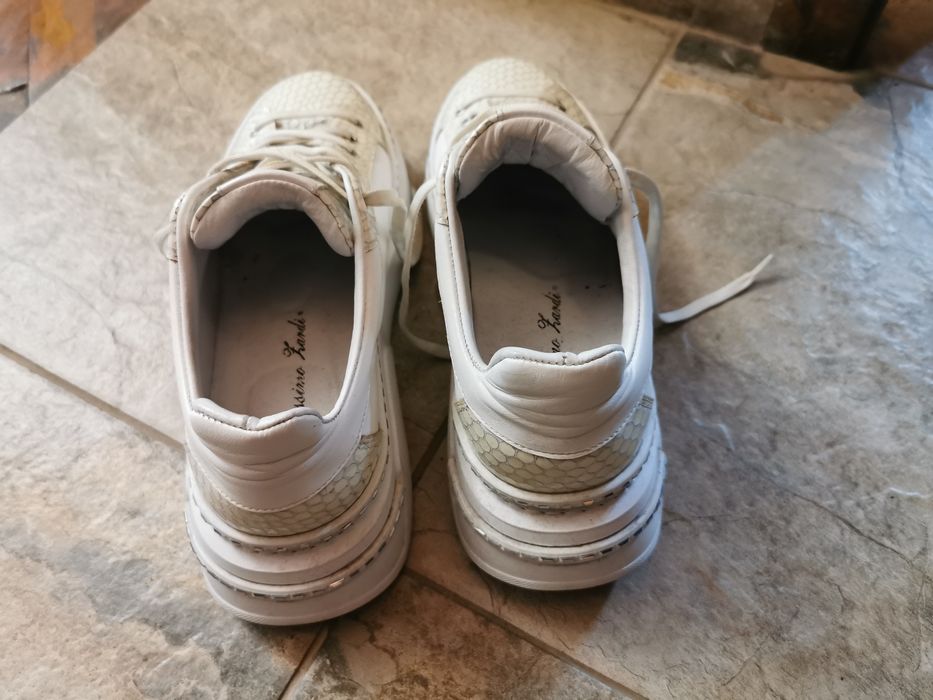 Бели кецове Massimo Zardi