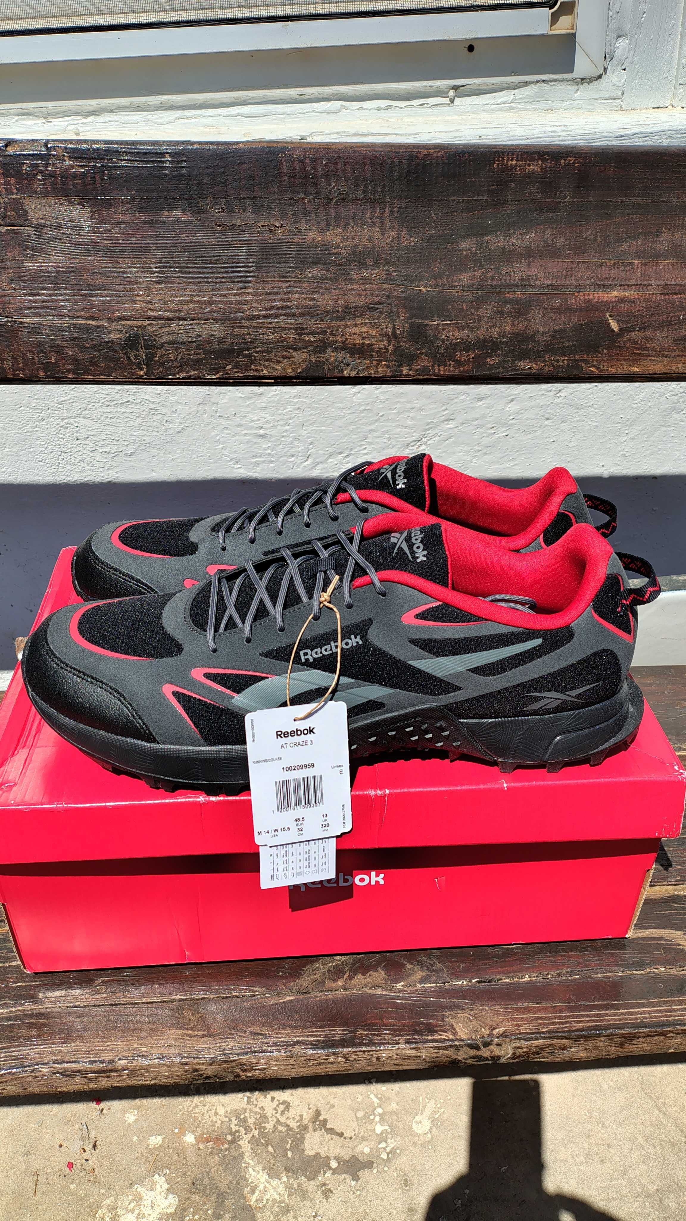 Маратонки мъжки Reebok, номер 48.5, стелка 32см