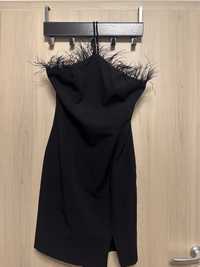 Rochie neagră midi