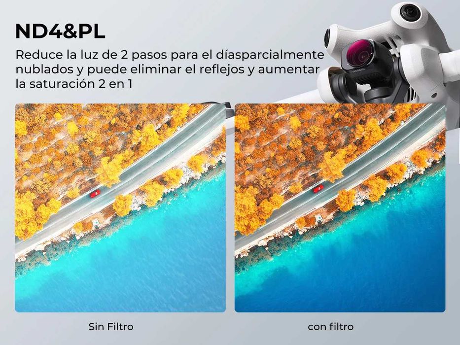 ND/PL Филтри за Dji Mini 4 Pro НОВИ K&F Concept