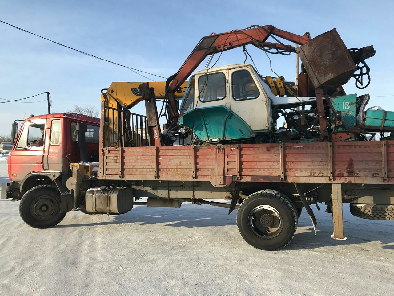 Услуги манипулятора, воровайки