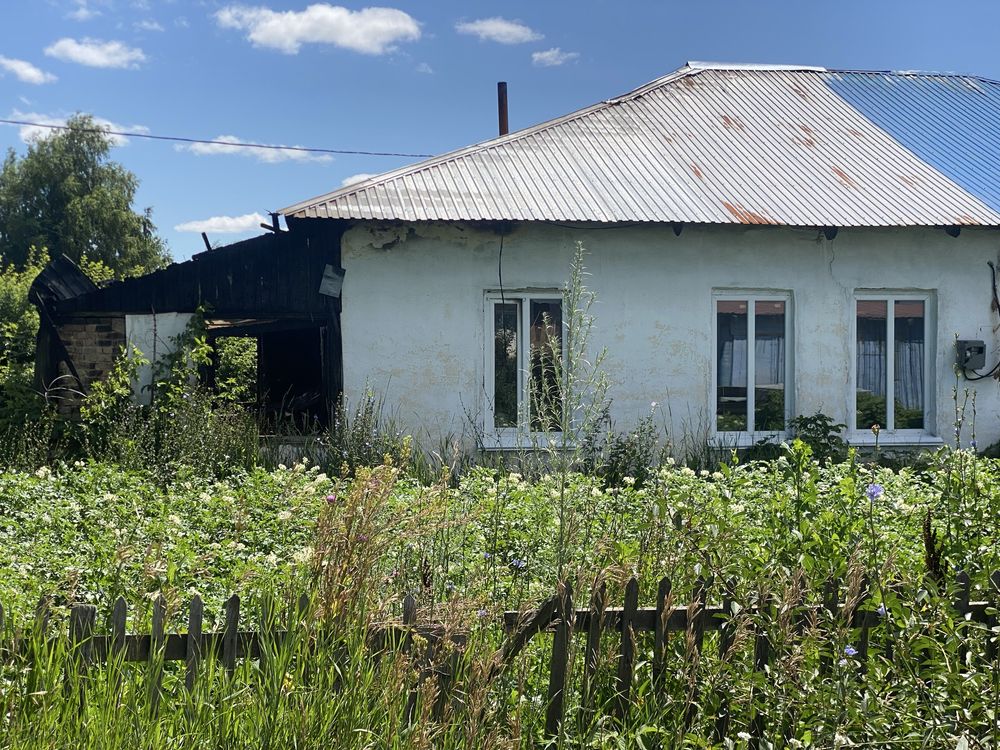 Барачного типа после пожара