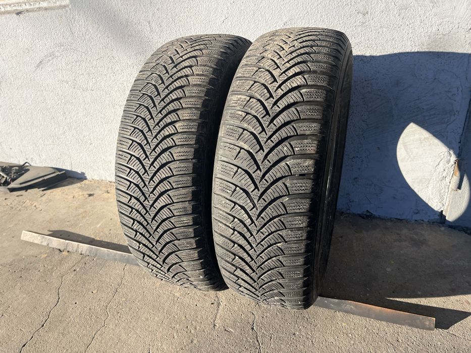 2 бр. зимни гуми 195/65/15 Hankook DOT 2719 6+ mm