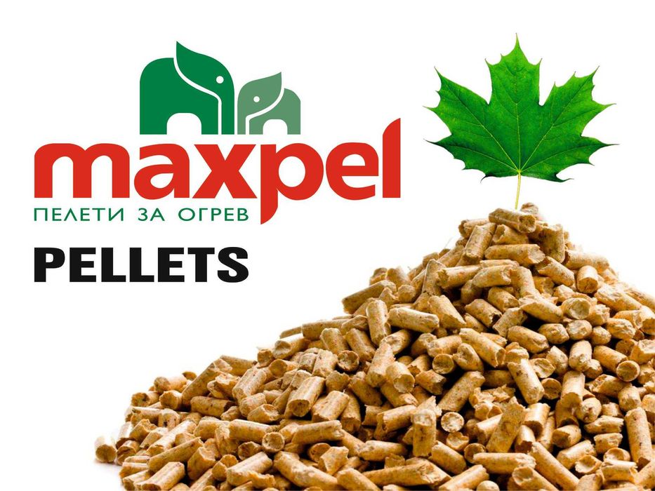 Дървесни пелети MAXPEL GOLD A1 дъб/бук/бор