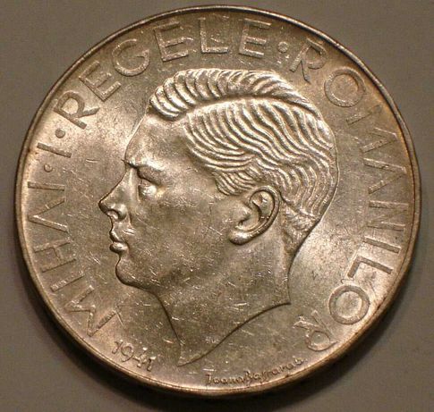 Monedă argint Regele Mihai I 500 lei 1941