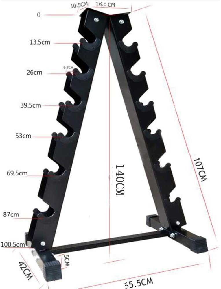 Suport si gantere hexagonale 2.5Kg-15Kg, Gr. totala gantere 105 kg.