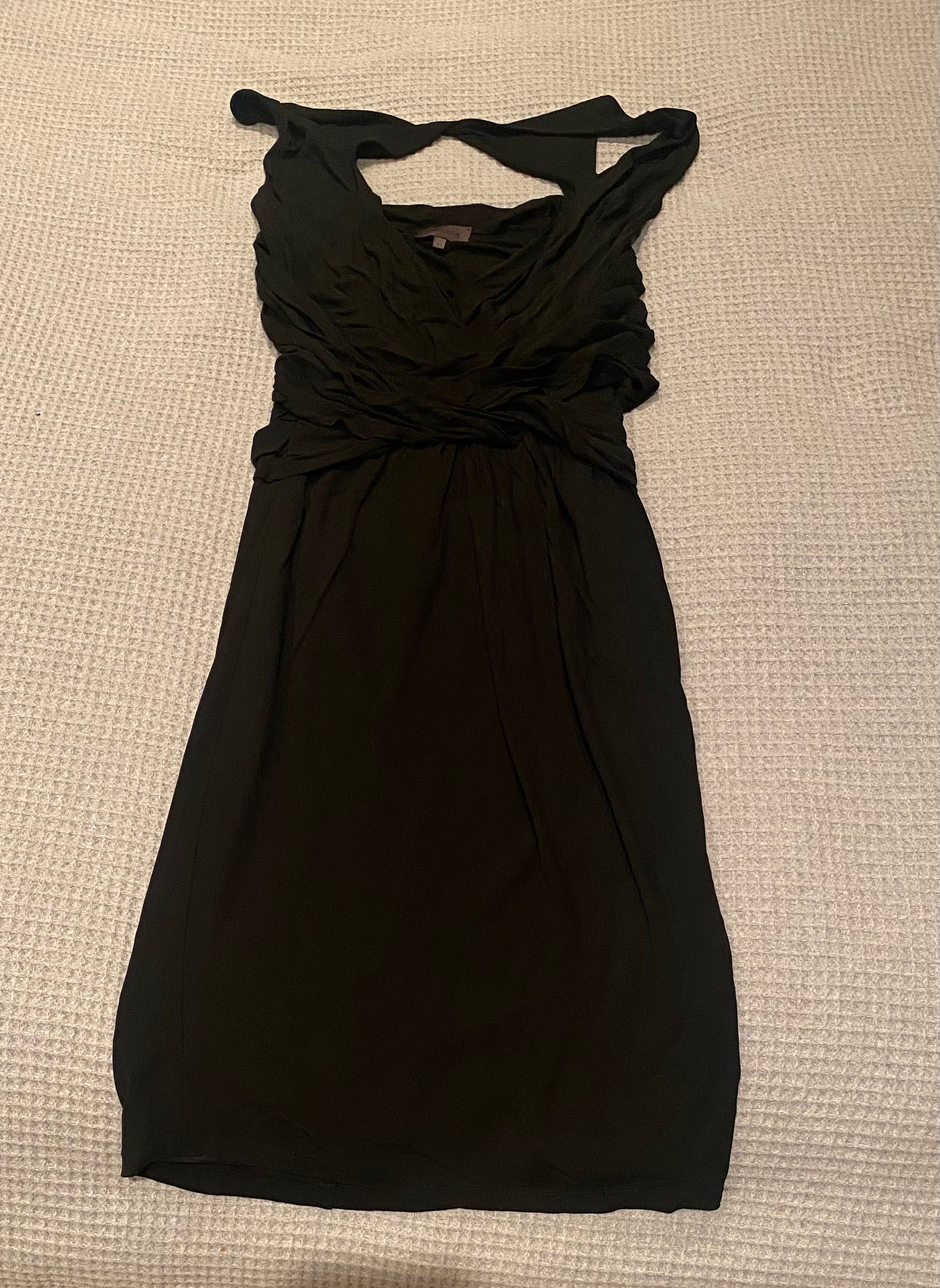 Черна елегантна рокля La Perla