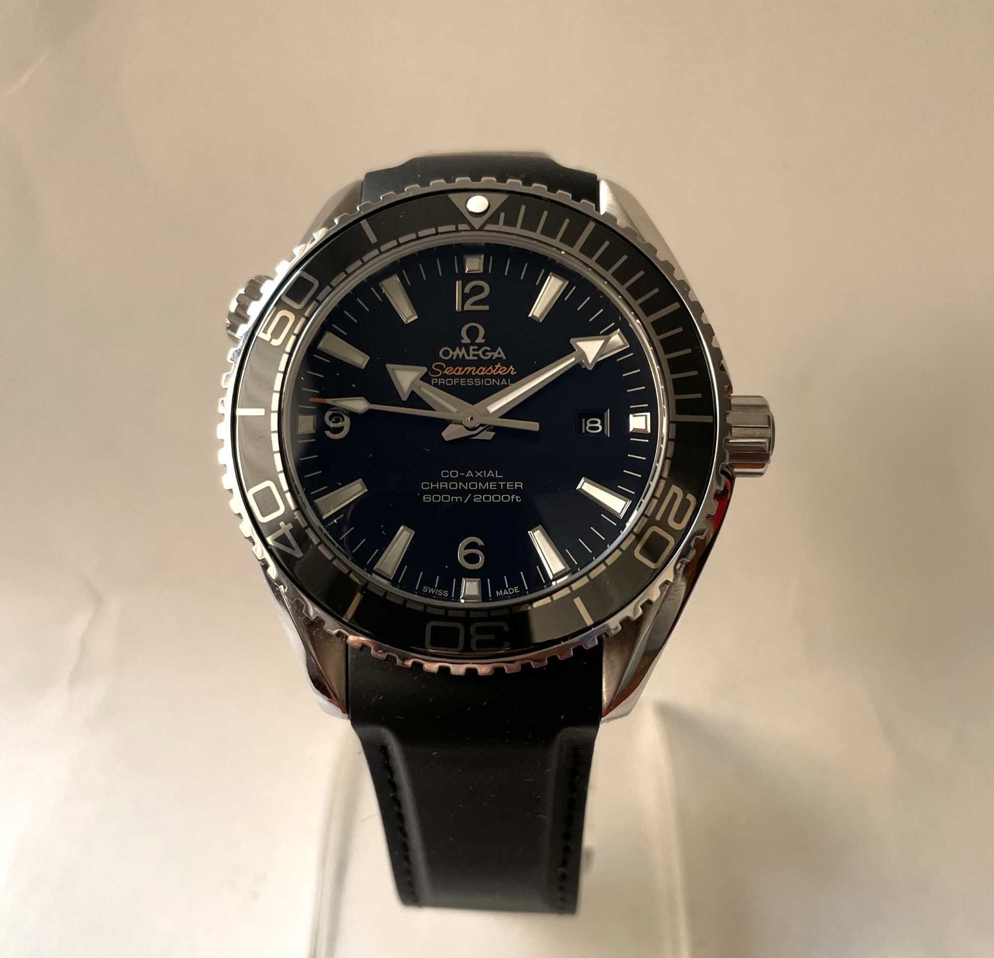 Omega Seamaster Planet Ocean Black! Poze reale, verificare colet!